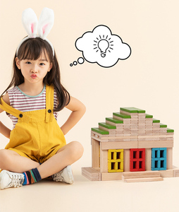 Juego de Bloques de Construcción para Niños, Juguete Educativo de Madera para el Desarrollo de la Paciencia y la Coordinación Padre-Hijo - Product Image 2