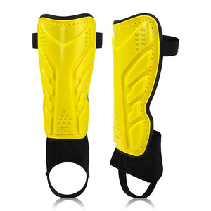 Protège-tibias de football professionnels pour adultes en polyester léger avec insert en nid d'abeille pour mollets et genoux - Product Image 4