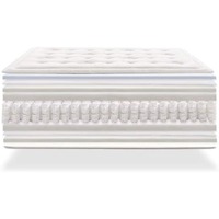 Matelas à ressorts ensachés AIDI Perfect Sleep en mousse haute densité 5 zones, enroulé dans une boîte