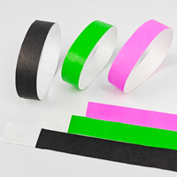 Bracelets jetables personnalisés en papier Tyvek Yoya Dupont pour événements, cadeaux de mariage romantiques, avec code-barres, utilisables comme billet d'entrée