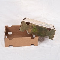 Boîte d'emballage en carton ondulé spécial pour cerises de qualité supérieure, transport frais des fruits, boîte d'emballage en papier respirant spécial
