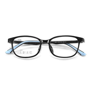 At254 – lunettes pour enfants, monture en plastique œil de chat, 2211, pour myopie, pont moyen, pour enfants - Product Image 3