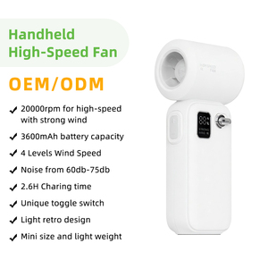 Mini <span class=keywords><strong>ventilateur</strong></span> portatif rechargeable USB, nouveau, avec fonction de refroidissement AC, mini <span class=keywords><strong>ventilateur</strong></span> turbo, idéal pour souvenirs - Product Image 1