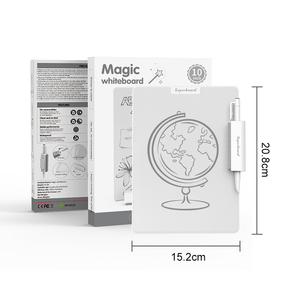 Nouveau tableau blanc magnétique de 10 pouces, effaçable sur place, réutilisable, sans <span class=keywords><strong>batterie</strong></span>, tableau d'écriture, tableau de peinture, tableau de notes de bureau - Product Image 1