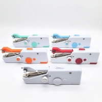 Outils de bricolage Mini machine à coudre à point unique multifonctionnelle portable et sans fil pour tissu