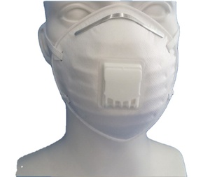 <span class=keywords><strong>Masque</strong></span> en forme de coupe <span class=keywords><strong>FFP2</strong></span> d'usine avec valve, anti-poussière, conception d'attache d'oreille - Product Image 3