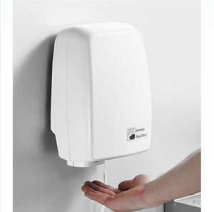 Sèche-mains électrique automatique à capteur mains libres pour usage domestique et hôtelier - Product Image 5