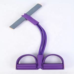 Corda Elastica Multifunzione per <span class=keywords><strong>Esercizi</strong></span> di <span class=keywords><strong>Fitness</strong></span>, Yoga e Palestra con Pedale per Mani e Piedi - Product Image 2