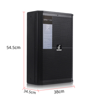 Vente d'usine 2 voies 350W SRX-712 passif 12 pouces moniteur haut-parleur professionnel pa haut-parleur système de son scène avec Service OEM