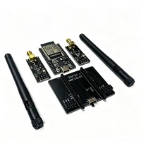 Carte de développement ESP32-2D, double carte ESP32 NRF24L01, module émetteur-récepteur NRF24L01, carte RF sans fil 2,4 GHz ESP32 WiFi BLE