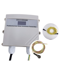 Sensor Transmisor de Fugas de Agua con Ubicación Precisa, Pantalla OLED de Alta Definición, Protocolo RS485/Modbus-RTU, Precisión de 0.5m, Montaje en Pared