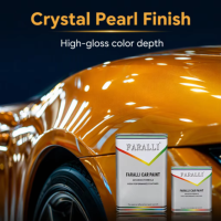 Haute qualité 1K cristal perle résine acrylique peinture de voiture application de pulvérisation facile pour carrosserie clair liquide couche numéro de modèle 2K