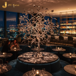 Sculptures abstraites en acier inoxydable pour l'extérieur, designs populaires - Product Image 2