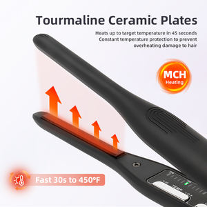 Usine Logo Personnalisé Voyage Portable 0.3 pouces Planchas Para Cabello Petit Crayon Fers Plats pour Cheveux Courts Hommes Barbe - Product Image 4