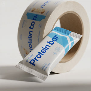 Emballage alimentaire personnalisé avec impression Snacks de noix Emballage de barre protéinée de lactosérum énergétique Emballages <span class=keywords><strong>d</strong></span>'emballage personnalisés pour barres protéinées - Product Image 3