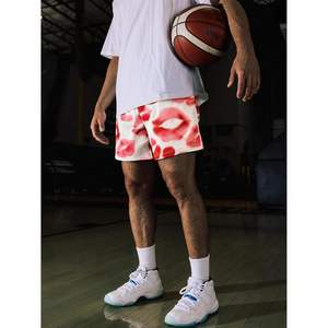 Pantalones Cortos Deportivos Personalizados para Hombre con Diseño Gráfico Skyline, Transpirables, de Malla, con Bolsillos, Estilo Casual Urbano - Product Image 2