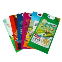 Fournisseur chinois de sacs d'emballage sous vide pour riz de qualité supérieure, neufs, vierges, imprimés en couleur, 2,5 kg, 5 kg