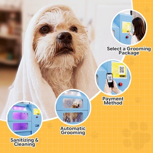 Máquina de Lavado Automática para Mascotas de Uso Comercial, Resistente al Agua, Doble Modo, Autoservicio, para Peluquería Canina - Product Image 4