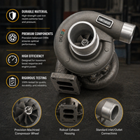 Kit de réparation de turbocompresseur neuf 125-1033 196-6134 pour Caterpillar 325B S6KT, pièces de machines d'extraction minière