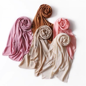 Zifeng OEM Turbante Nigeriana Para Casamento Tradicional Venta al por mayor Plain Bubble Chiffon Hijab - Product Image 2