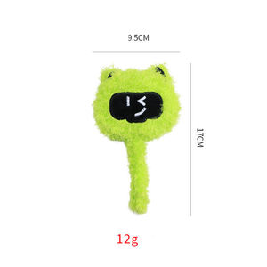 Nouveau jouet en peluche interactif pour chat, en forme de singe robot mignon et en colère, infusé à la catnip, pour le jeu - Product Image 3