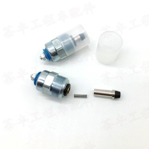 โซลินอยด์วาล์วตัดน้ำมันคัมมินส์ B3.3 12V 24V สำหรับสวิตช์สตาร์ทรถขุด - Product Image 2