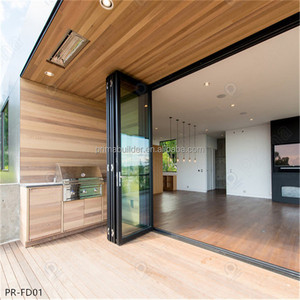 <span class=keywords><strong>Porte</strong></span> en aluminium <span class=keywords><strong>coulissante</strong></span> d'angle <span class=keywords><strong>avec</strong></span> le <span class=keywords><strong>rail</strong></span> de 90 degrés et la transition sans couture - Product Image 3