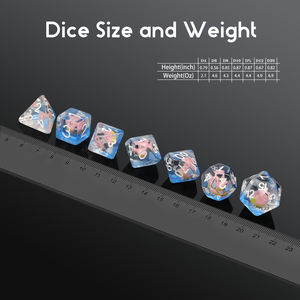Jeu de dés DND, dés D&D Dungeons and Dragons, fabricants de dés personnalisés pour jeux de rôle - Product Image 3