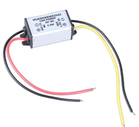 Convertisseur DC-DC abaisseur de tension pour véhicule, boîtier en aluminium, 12V vers 24V, 1.5V 3A, 3V 4.5V 5V 6V 8V 9V 10V 12V