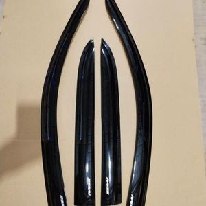 Déflecteurs de Vitres de Voiture en PC Noir de Qualité Supérieure, Protection Solaire et Pluie, Compatibles avec Toyota Raize - Vente en Gros - Product Image 6