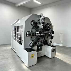 Máquina CNC Servo para Formar Resortes sin Cilindro, Rotación de Alambre de 360 Grados, Diámetro de Alambre de 0.2-10.0mm, Corte y Formación Multiángulo - Product Image 5