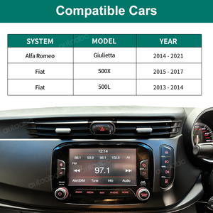 Module sans fil AUTOABC FYT8801 <span class=keywords><strong>CarPlay</strong></span> et Android Auto pour autoradio <span class=keywords><strong>Fiat</strong></span> <span class=keywords><strong>500X</strong></span>/500L/Alfa Romeo Giulietta, installation par branchement - Product Image 4
