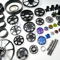 Boîtier de moteur BLDC OEM usiné CNC en aluminium, couvercle de rotor pour moteurs industriels