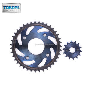 ชุดเฟืองโซ่รถจักรยานยนต์สำหรับ <span class=keywords><strong>Suzuki</strong></span> Raider fi/<span class=keywords><strong>satria</strong></span> F150ชุด rantai 428-14T-39T-120L ระบบขับเคลื่อนสุดท้าย - Product Image 1