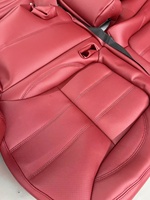 Housses de siège de voiture en cuir PU imperméable sur mesure de haute qualité pour Land Rover Range Rover, texture NAPPA de luxe, pièces de siège