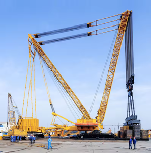 Gemini besar 3600t XGC88000 jembatan hidrolik, Derek pengeruk kisi jembatan hidrolik tenaga angin - Product Image 2