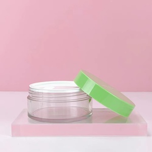 Pot en PET transparent à paroi épaisse 15g 30g 50g 100g 150g 200g 300g pour crème contour des yeux et baume à lèvres - Product Image 6