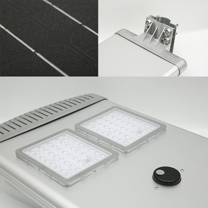 Lampara Solar Poste Ornamental Luz De Calle 4k 100w Autoroute All in One Prix <b>Sensor</b> Rue Lampadaires Solaires LCS-PD03 Prix De L - Product Image 6
