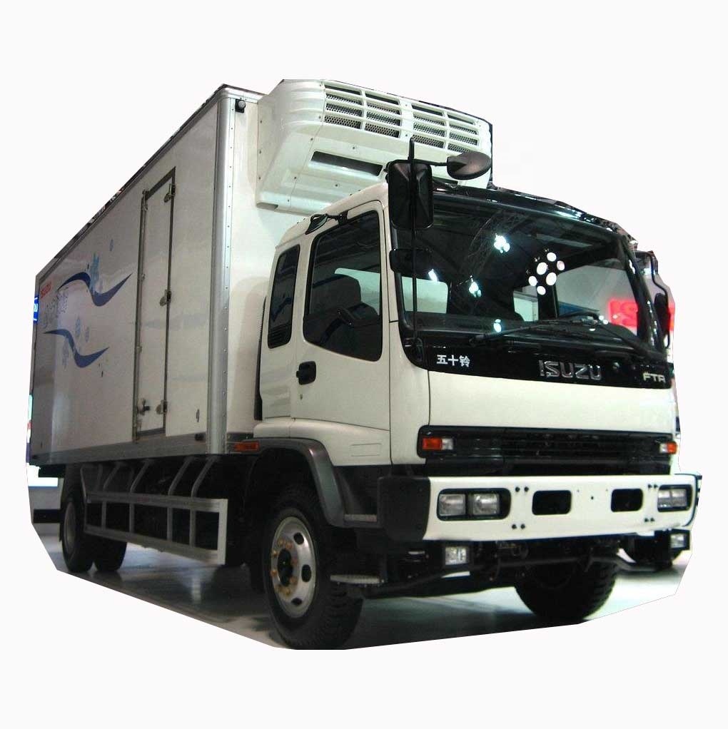 1SUZU FTR 39M3 10Ton морозильная камера для продуктов 7,2 м контейнер для мороженого грузовик для перевозки фруктов и мяса грузовики для холодильника