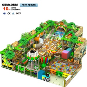 Aire de jeux intérieure personnalisée à thème pour enfants de 260 ㎡ de haute qualité avec plusieurs grands toboggans pour enfants - Product Image 2