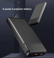 Chargeurs portables en gros d'usine 10000mAh, batteries externes 22.5W à charge rapide USB Type-A/C pour iPhone Android OEM