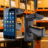 قارئ الباركود OEM 865-928 ميجاهرتز مع شاشة لمس/عرض، تعرف على علامات RFID/NFC، واي فاي، GPS، بلوتوث، ذاكرة
