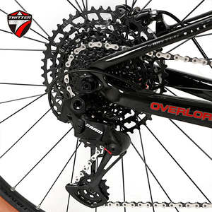 Bicicleta de Montaña de Descenso de Suspensión Completa de Carbono Roja de 27.5 Pulgadas de Alta Calidad de Mi Tienda, Freno de Disco, Pedal Ordinario - Product Image 5