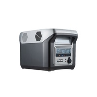 Centrale Électrique Portable d'Extérieur Grande Capacité pour Camping et Voiture 1500W Haute Puissance Onde Sinusoïdale Pure