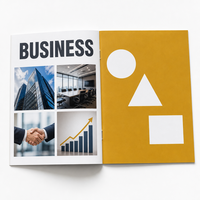 Service d'impression de livres personnalisés à bas prix dans le Jiangsu, reliure parfaite, offset pour catalogue d'entreprise, brochure, dépliant, utilisant du papier couché