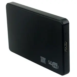 Factory Wholesale Plastic 2.5'' SATA To USB 3.0 Hard Disk Enclosure HDD/SSD Adapter Case Tool Free Hard Drive Enclosure