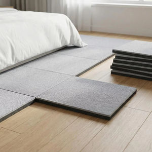 Baldosas Acústicas Ultra Aislantes <span class=keywords><strong>de</strong></span> Sonido <span class=keywords><strong>de</strong></span> 14 mm, Revestimiento para Pisos para Cine en Casa, Estudio y Apartamentos <span class=keywords><strong>de</strong></span> Alta Gama - Product Image 1