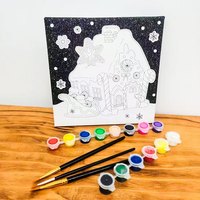Nouvelle Arrivée Kit de Peinture à l'Huile Numérique DIY à Peindre Soi-même avec Cadre, Pinceau et Tissu Imperméable et Écologique – Sujets Animaux