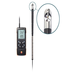 Testo 425 Thermomètre et Anémomètre à Fil Chauffant Testo 416 Haute Précision pour Tests Automobiles Mesure Efficace du Volume d'Air et de la Température - Product Image 1