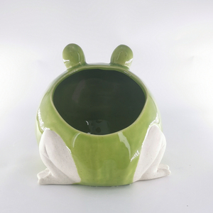 Vendite calde vetrate <span class=keywords><strong>in</strong></span> ceramica goffratura vaso di <span class=keywords><strong>fiori</strong></span> per interni all'aperto decorativo succulenta fioriera per vaso di <span class=keywords><strong>cemento</strong></span> - Product Image 6